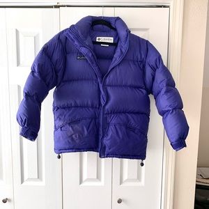 Columbia blue Puffer Coat